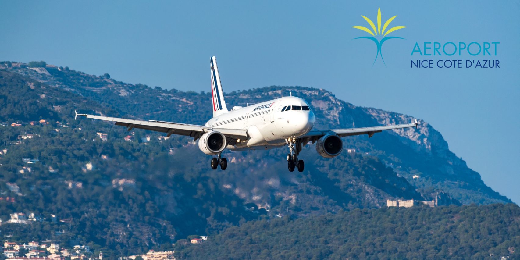 Décollage de l'aéroport Nice Côte d'Azur