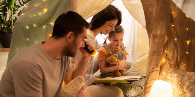 partagez un moment de lecture avec votre enfant