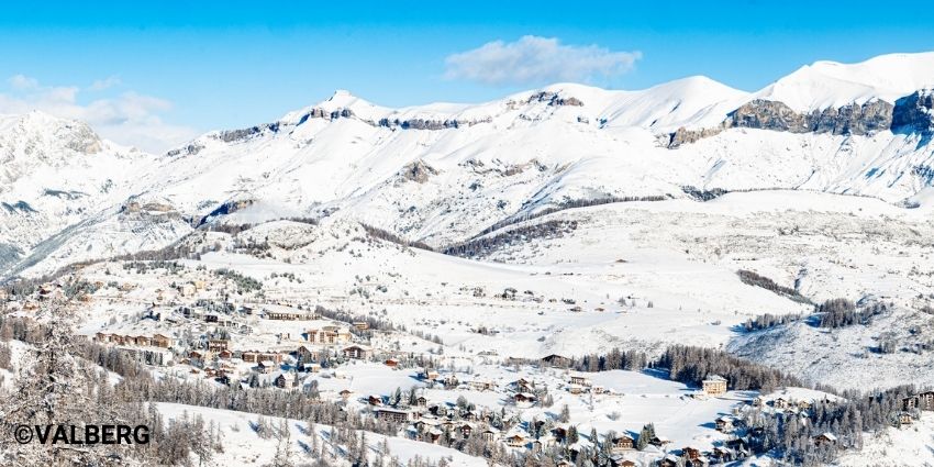 STATION de ski vALBERG fAMILLE