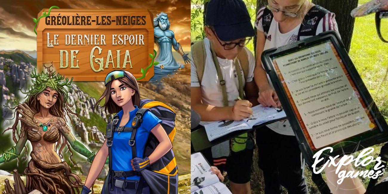 Explor GamesⓇ "le dernier espoir de Gaïa" à Gréolières-les-Neiges