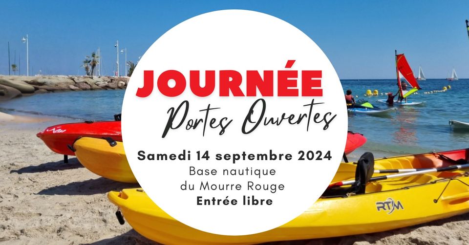 portes ouvertes association Cannes Jeunesse Base nautique du Mourre Rouge Cannes