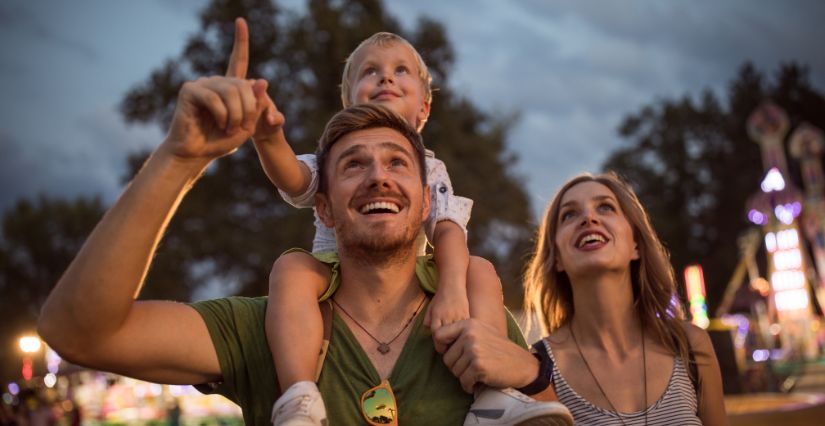 soirées nocturnes en famille côte d'azur