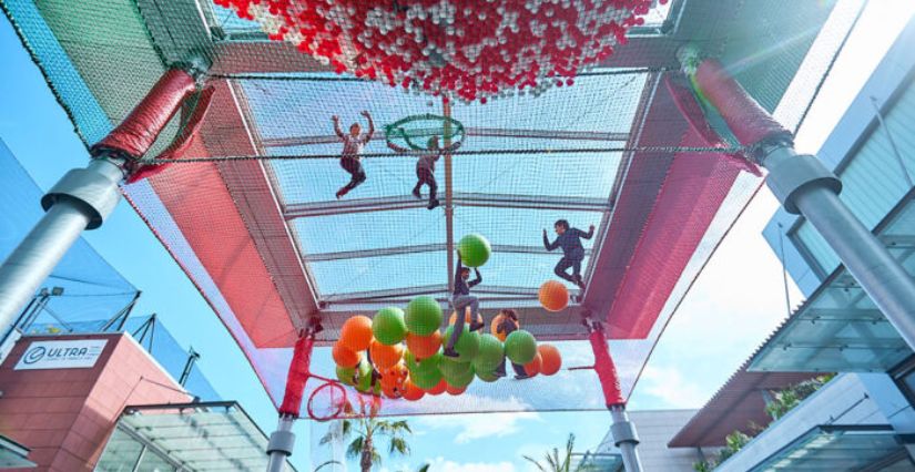 Xtrem Spider Zone shopping promenade center Cagnes-sur-Mer
