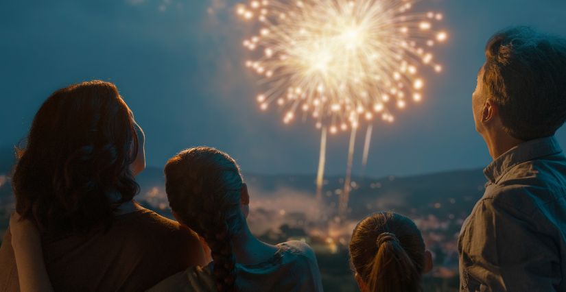 Les feux d'artifice dans le Var pendant les vacances d'été