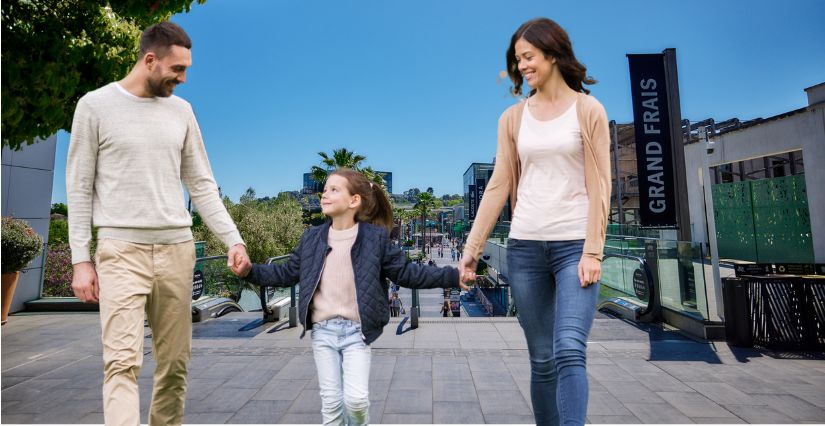 shopping promenade riviera en famille cagnes-sur-Mer