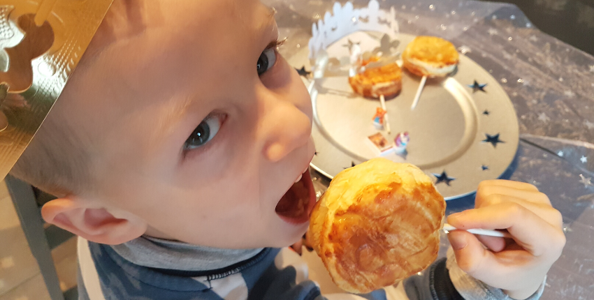dégustation de la galette des rois 