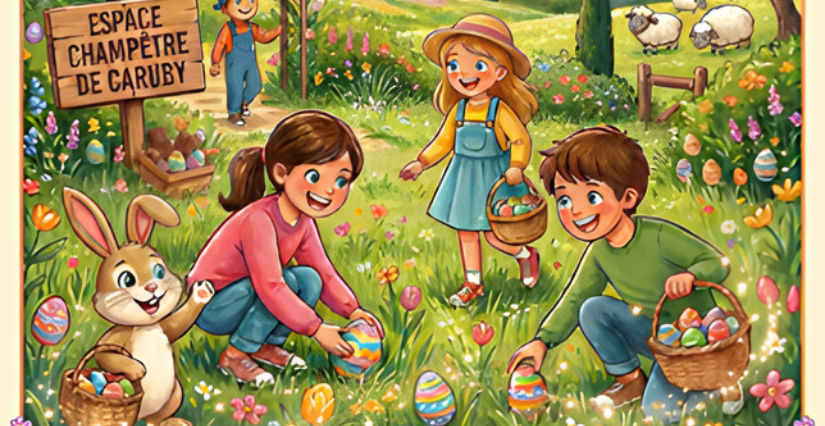 CHASSE AUX OEUFS ET ANIMATIONS FESTIVES À GASSIN