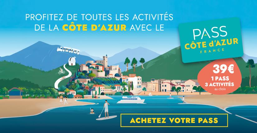 Vos loisirs à prix réduits avec le PASS Côte d'Azur France !