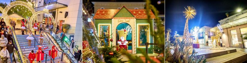 parades de Noël Shopping Promenade Riviera