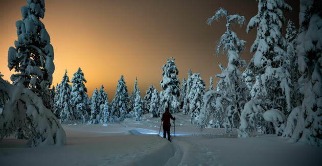 Sortie raquettes à neige nocturne en famille au Turini ou à Gréolière-les-Neiges avec l'agence Orgaya