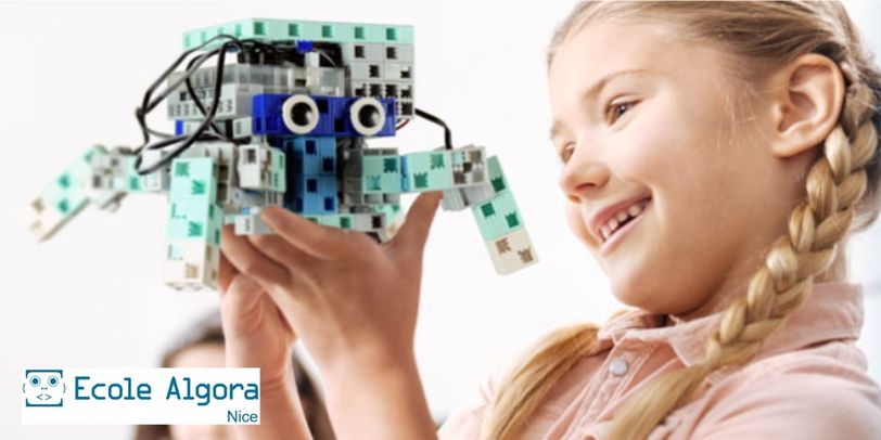Stage Robotik dans les écoles Algora de Nice et Pégomas