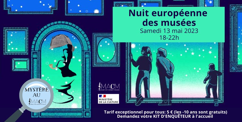 Nuit européenne des musées Nuit Européenne des musées : Mystère au Musée d'Art Classique de Mougins