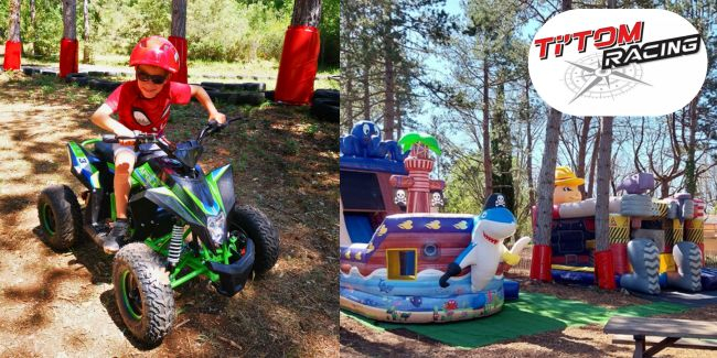 Ti'Tom Racing, circuit de quad électrique et parc de gonflables !