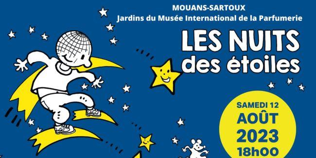 les nuits des étoiles Nuit des Étoiles aux jardins du MIP à Mouans-Sartoux