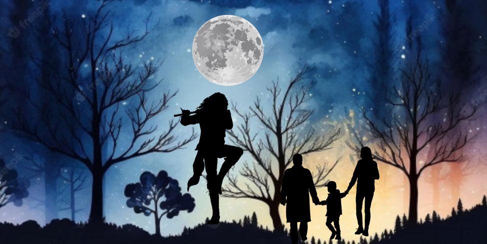 en famille vacances été Balade Troubadour au Clair de Lune à Baume Obscure