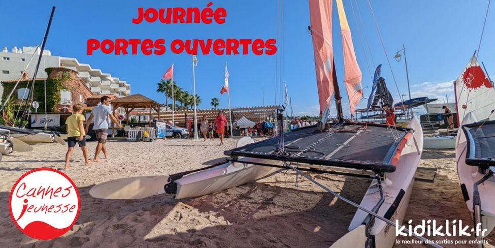 club nautique Cannes en famille Journée Portes Ouvertes au Centre nautique du Mourre Rouge à Cannes