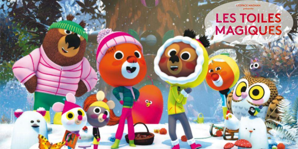 Cinéma en famille Noël décembre enfant Les Toiles magiques Les Toiles Magiques à l'Espace Magnan de Nice
