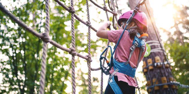 Un anniversaire dans les arbres et sur terre avec Canyon Forest