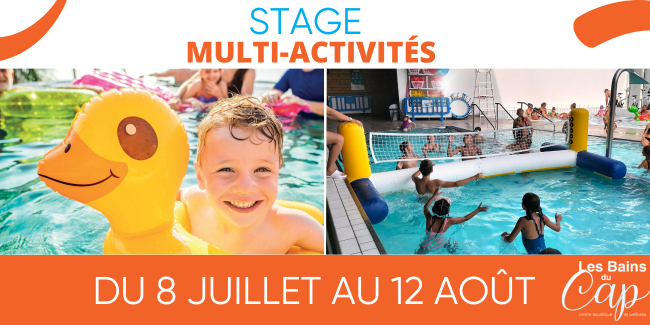 Stages multi-activités aux Bains du Cap à Roquebrune-Cap-Martin