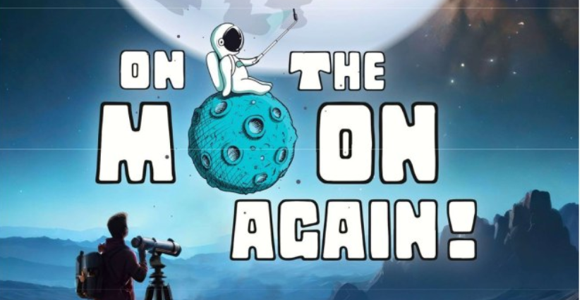 On the moon again en famille