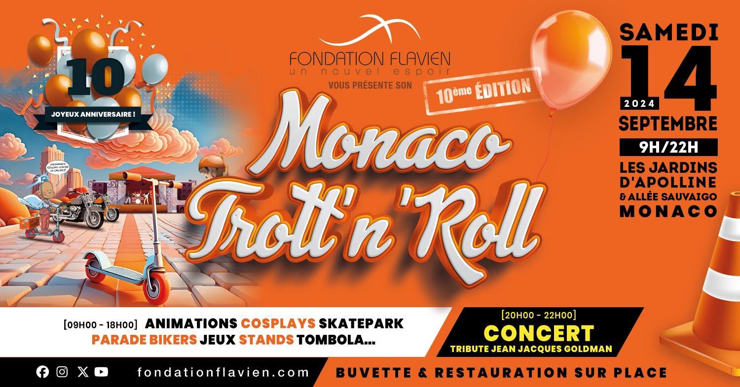 Course de trottinette fondation flavien Monaco Trott'N'Roll : une journée contre les cancers pédiatriques