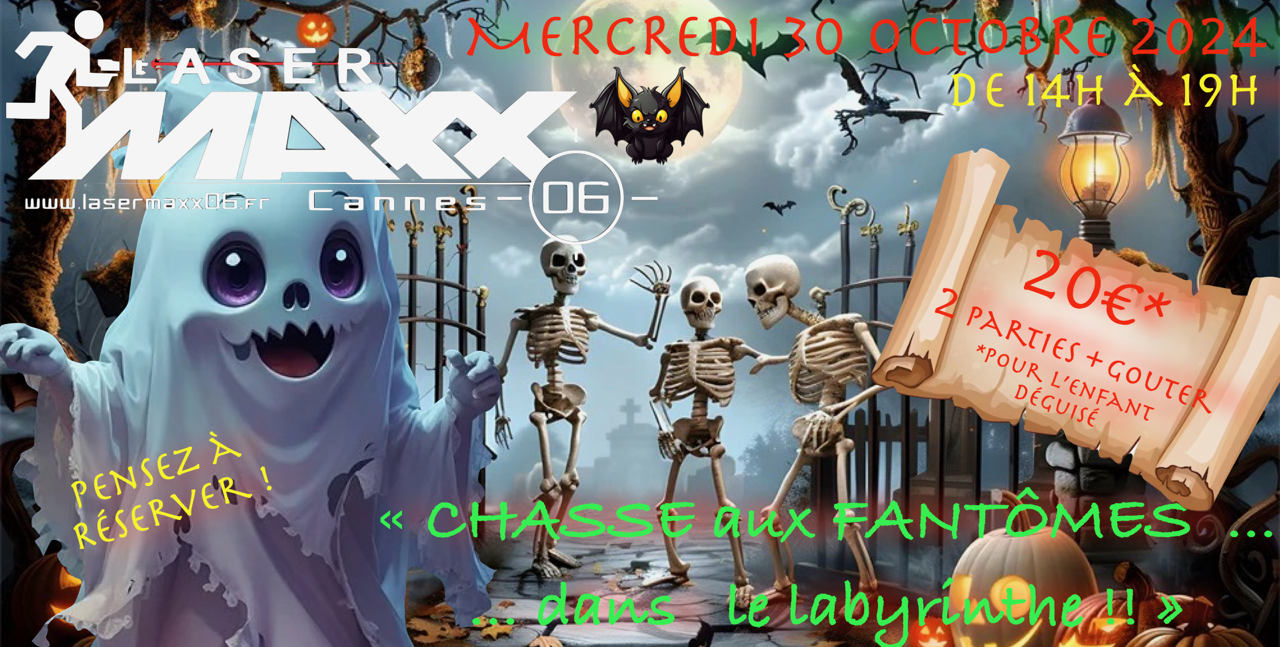 chasse aux fantomes laser maxx 06 Halloween Chasse aux fantômes !!!au Laser Maxx de Cannes