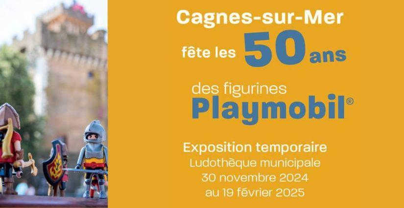 Cagnes-sur-Mer fête les 50 ans des figurines Playmobil®