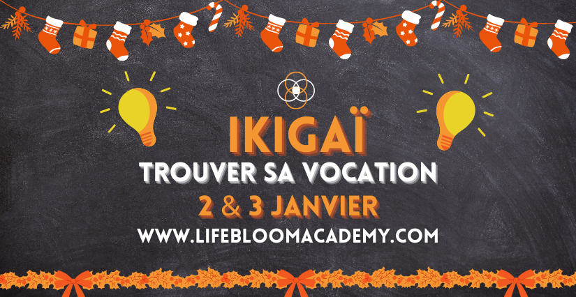 Stage "IKIGAÏ - Trouver sa vocation": se découvrir et s'orienter avec Life Bloom Academy