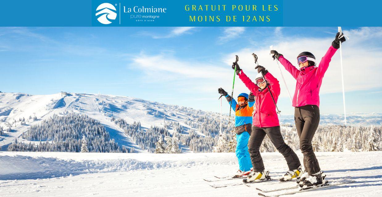 ouverture de la station de ski La Colmiane Ouverture de la Colmiane !