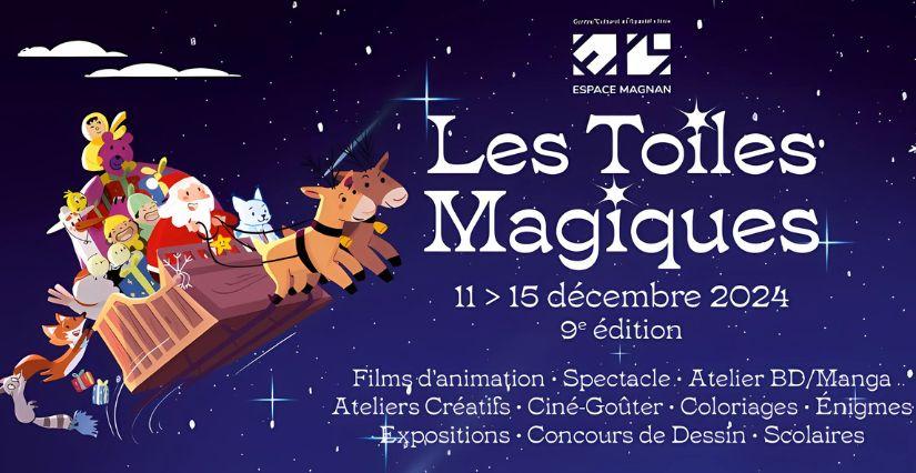 Les toiles magiques NIce Espace Magnan Les toiles magiques // en partenariat avec KIDIKLIK 06 !