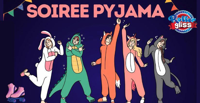 soirée pyjama chez Roller Gliss La Garde Soirée pyjama à Roller Gliss | La Garde