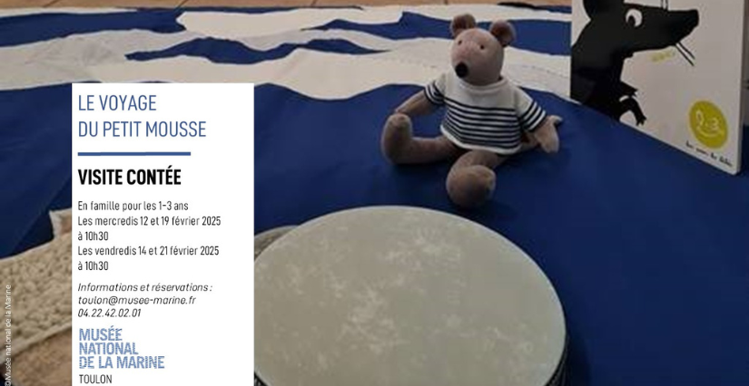 "Le voyage du petit mousse", visite contée au Musée de la Marine de Toulon