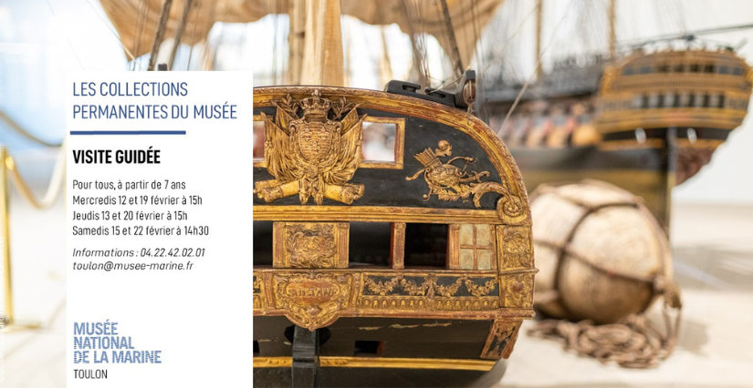 Visite en famille au Musée national de la Marine à Toulon