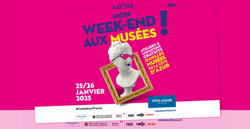 "Mon week-end aux musées" dans les musées de la Côte d'Azur