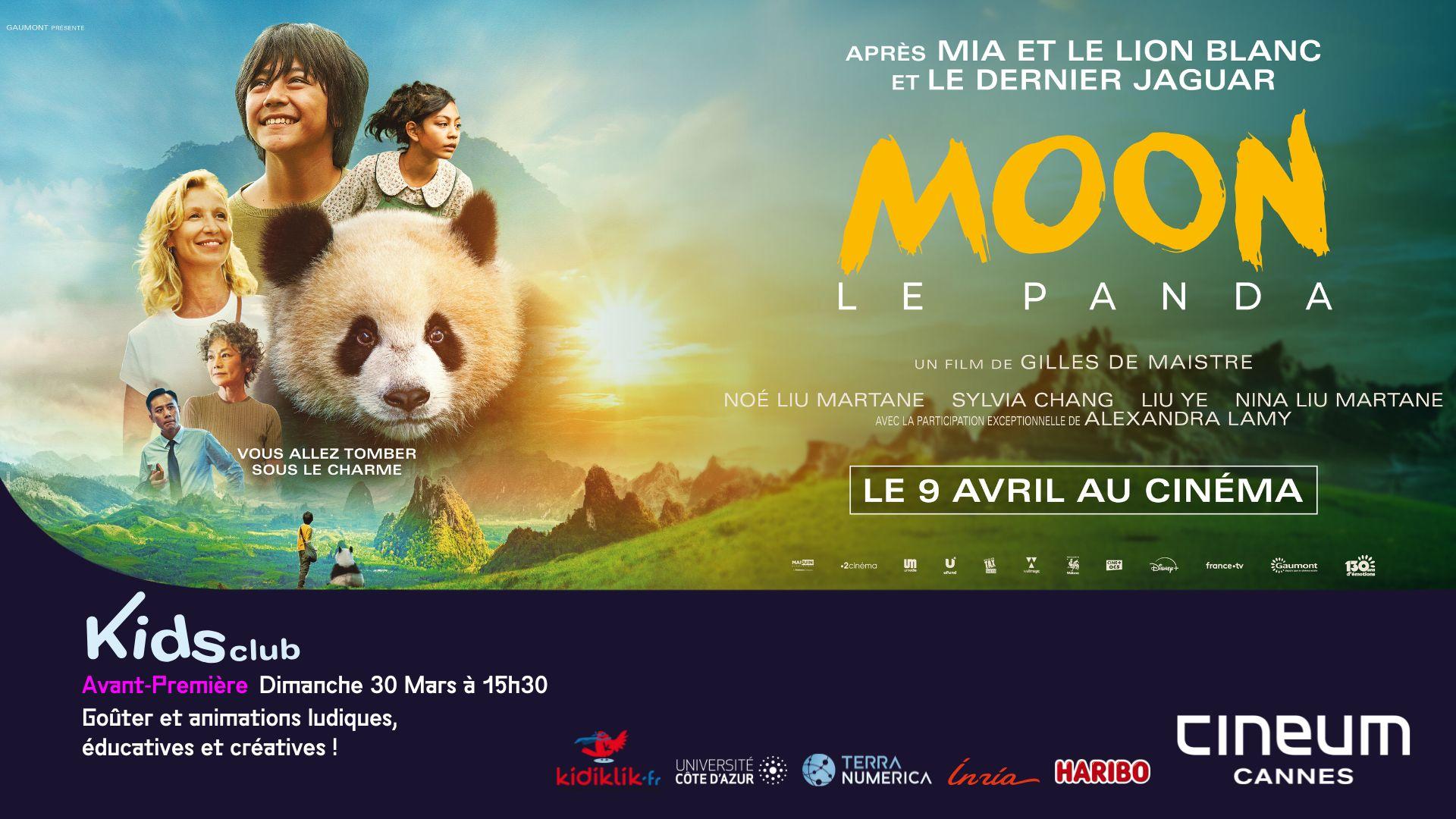 Kids Club : Moon le panda au CINEUM Cannes