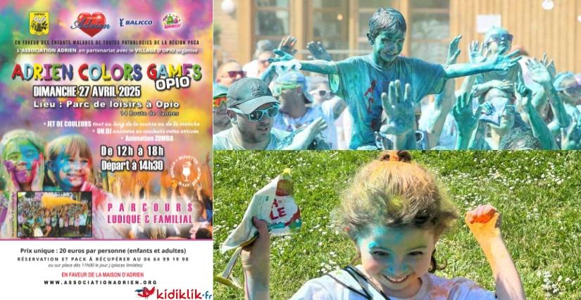 ADRIEN Color Games à Opio 
