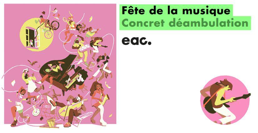 fête de la musique à Mouans-sartoux Fête de la musique "concret déambulation" à l'EAC