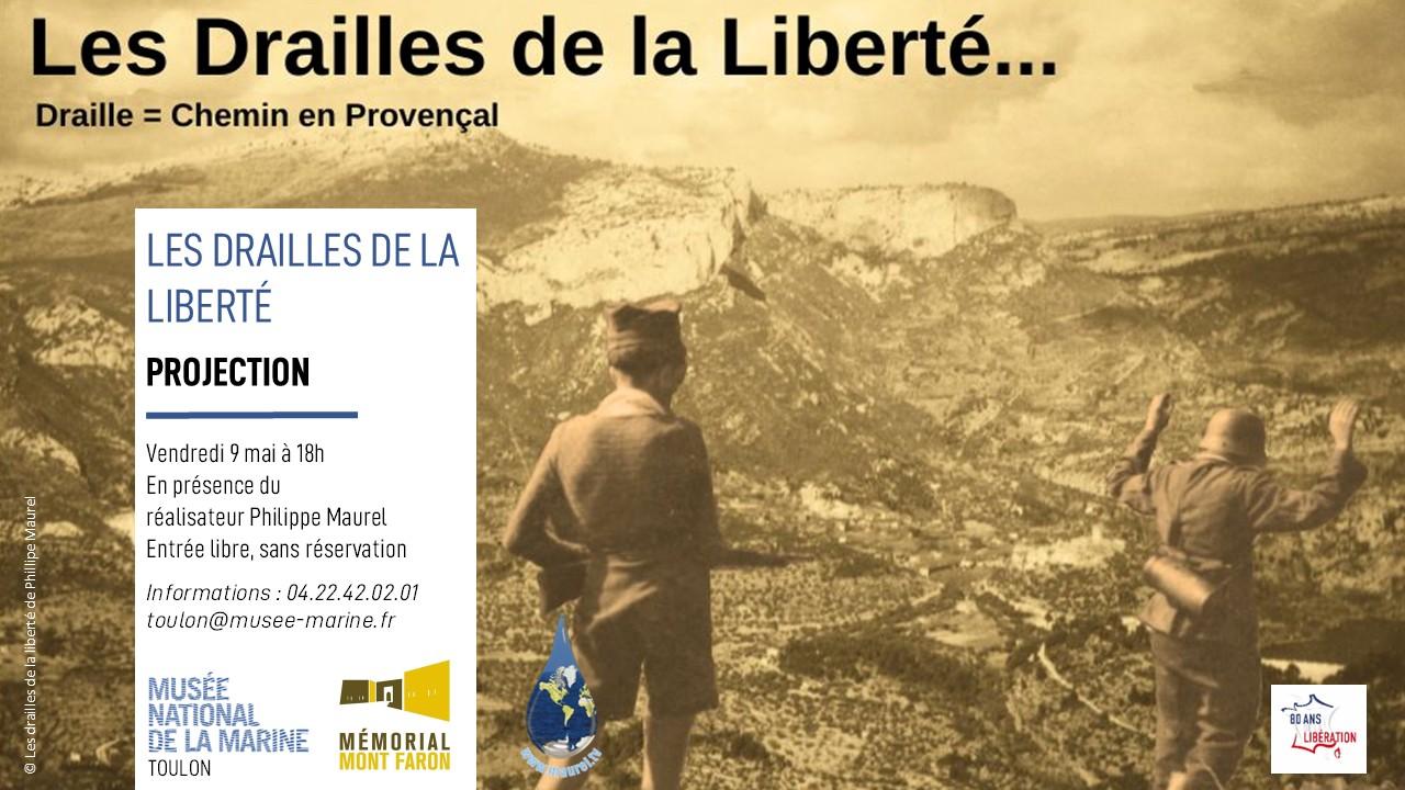 film commémoration du 8 mai Musée National de la Marine de Toulon Projection du film " les drailles de la liberté..." au Musée National de la Marine de Toulon