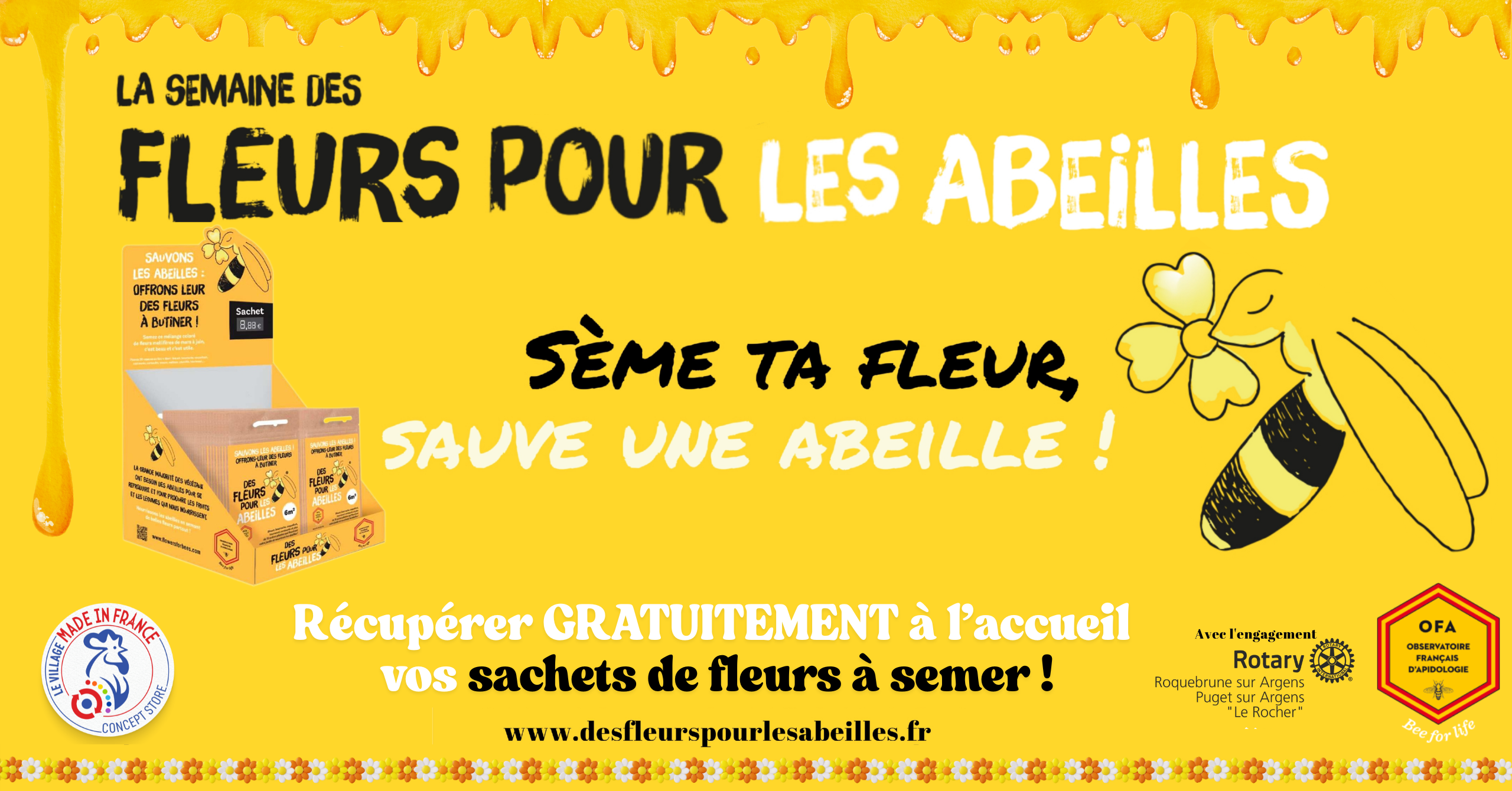 Le Village Made in France s’engage pour les abeilles !