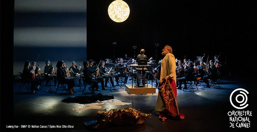 Spectacle musical "Ludwig van" à l’Orchestre national de Cannes