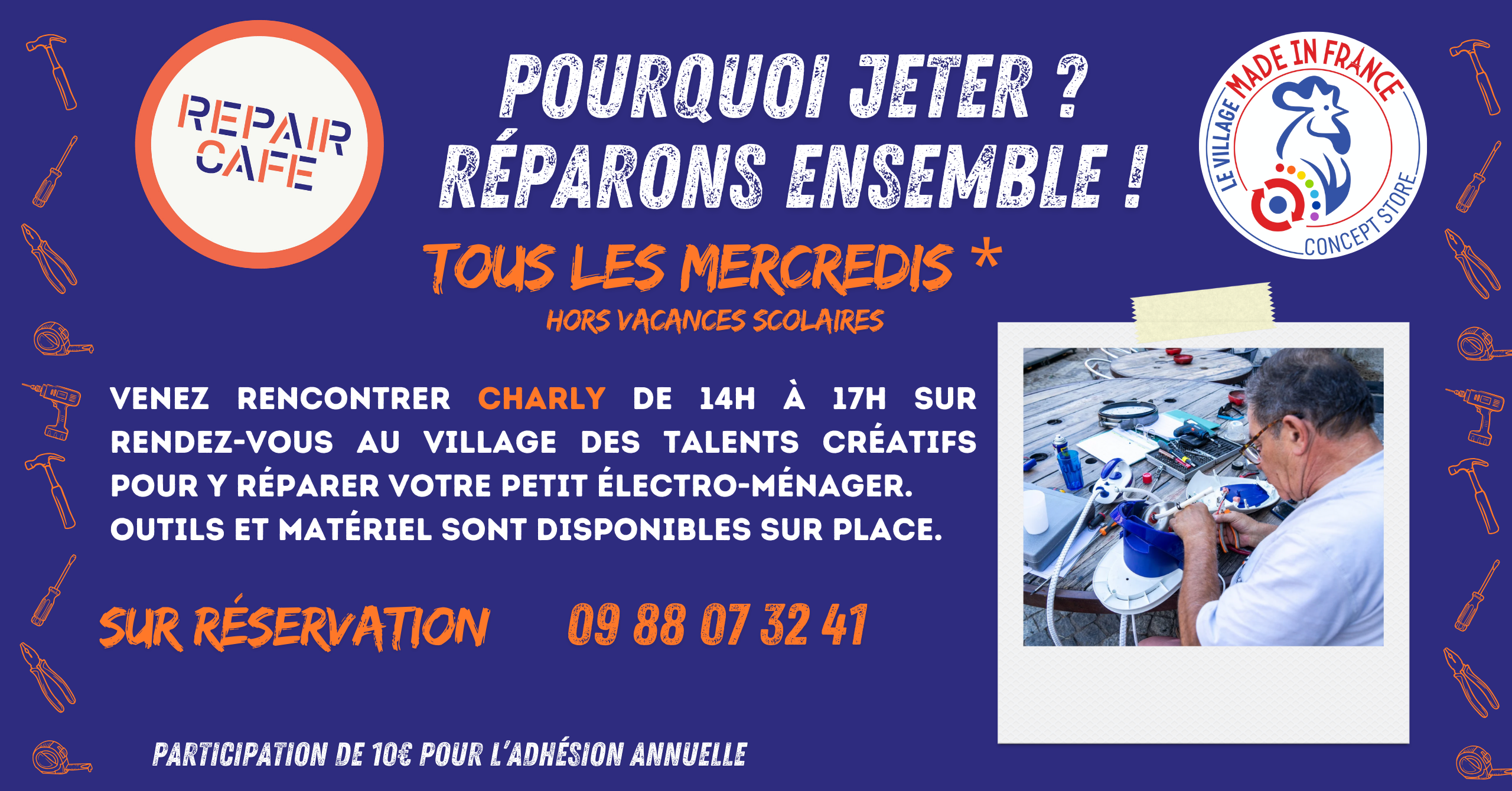 repair café à Puget sur Argens