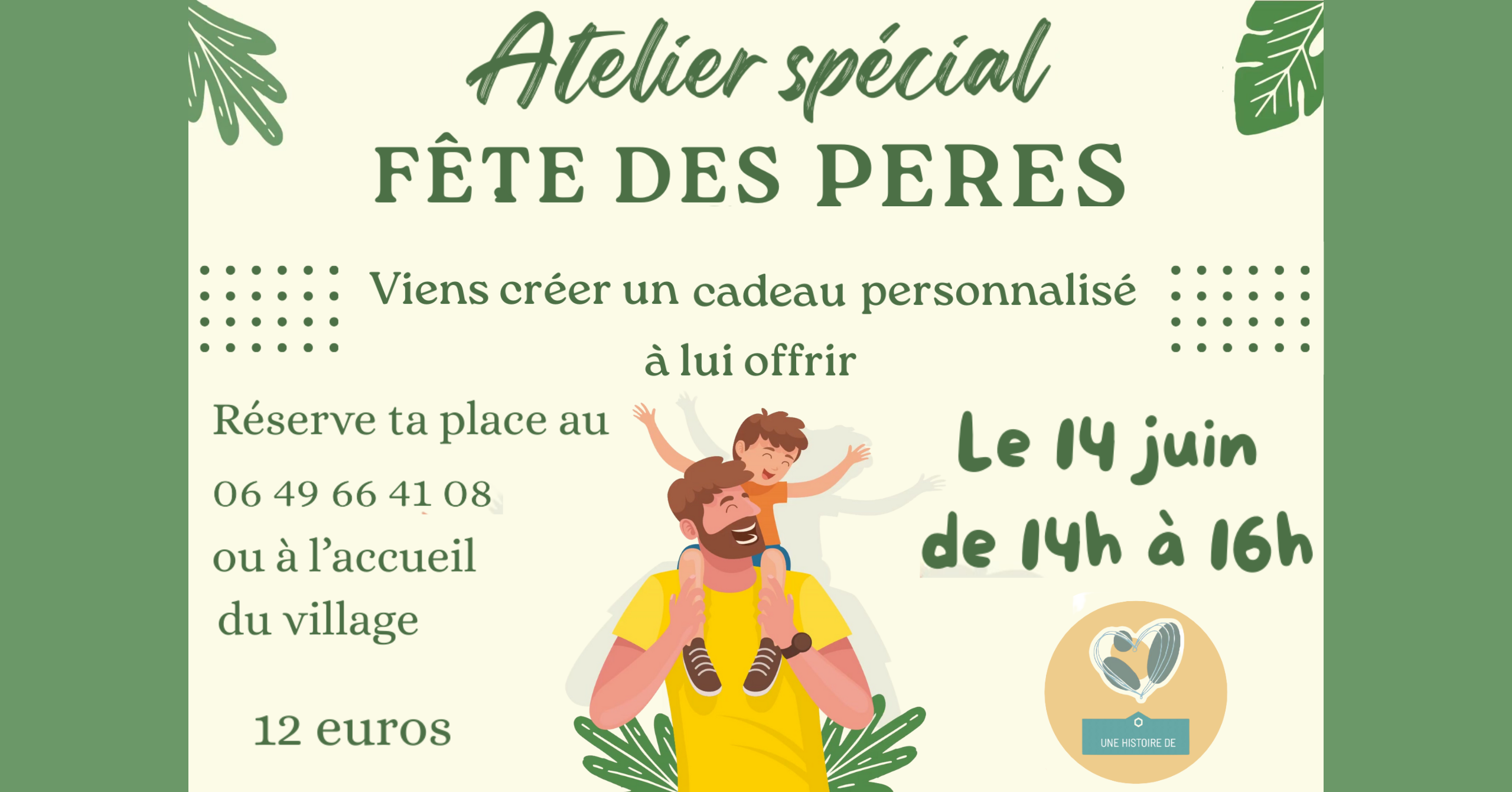 Atelier Fête des pères au Village Made in France