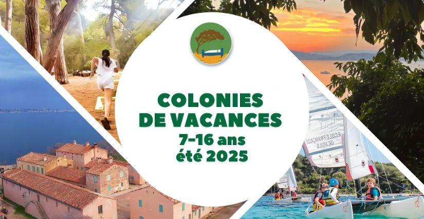 les colonies de vacances enfants et adolescents l'île sainte marguerite Les colonies des vacances d'été sur L'île Sainte-Marguerite
