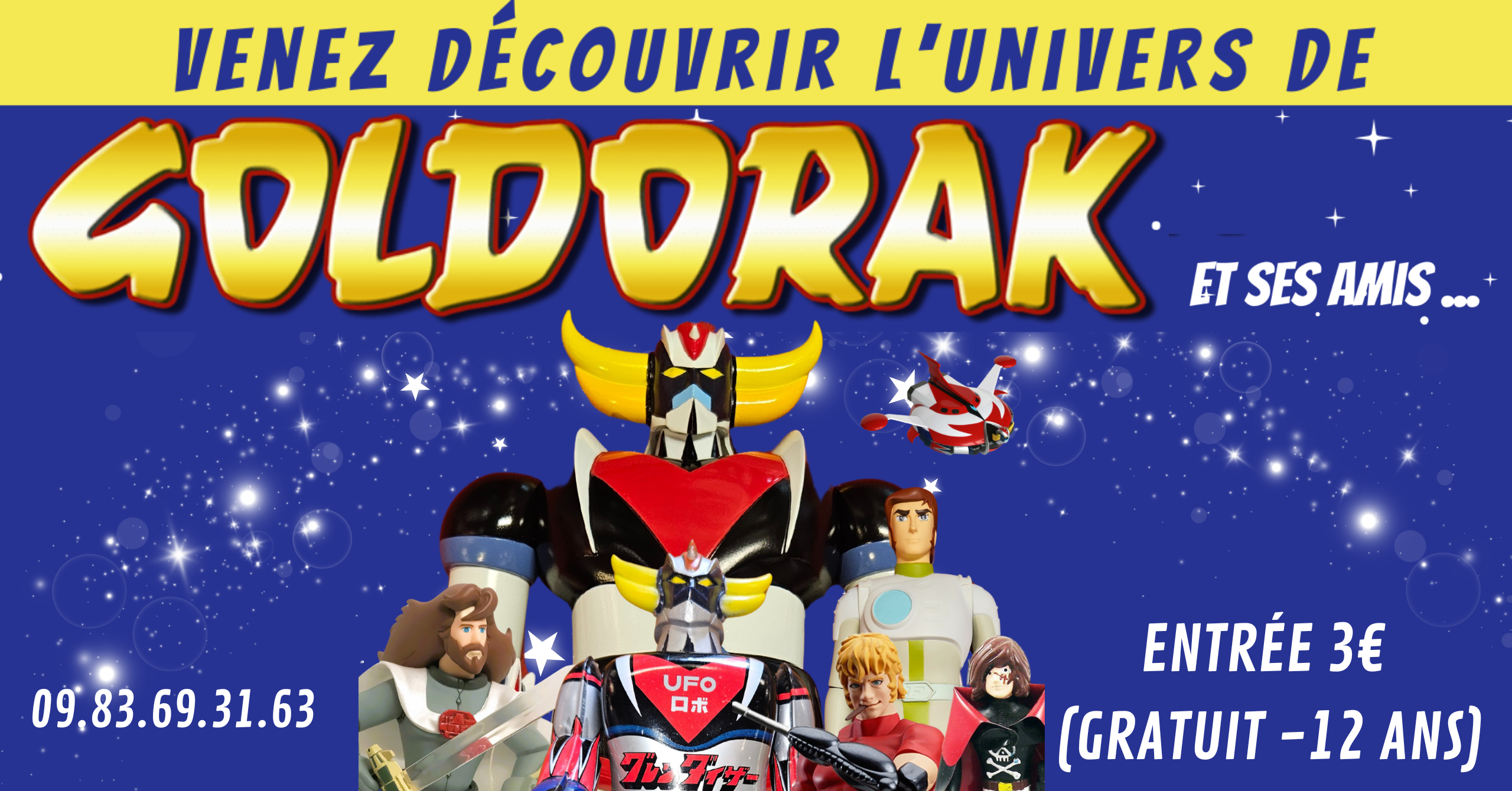 Goldorak t'attend au musée Bien Jouet !