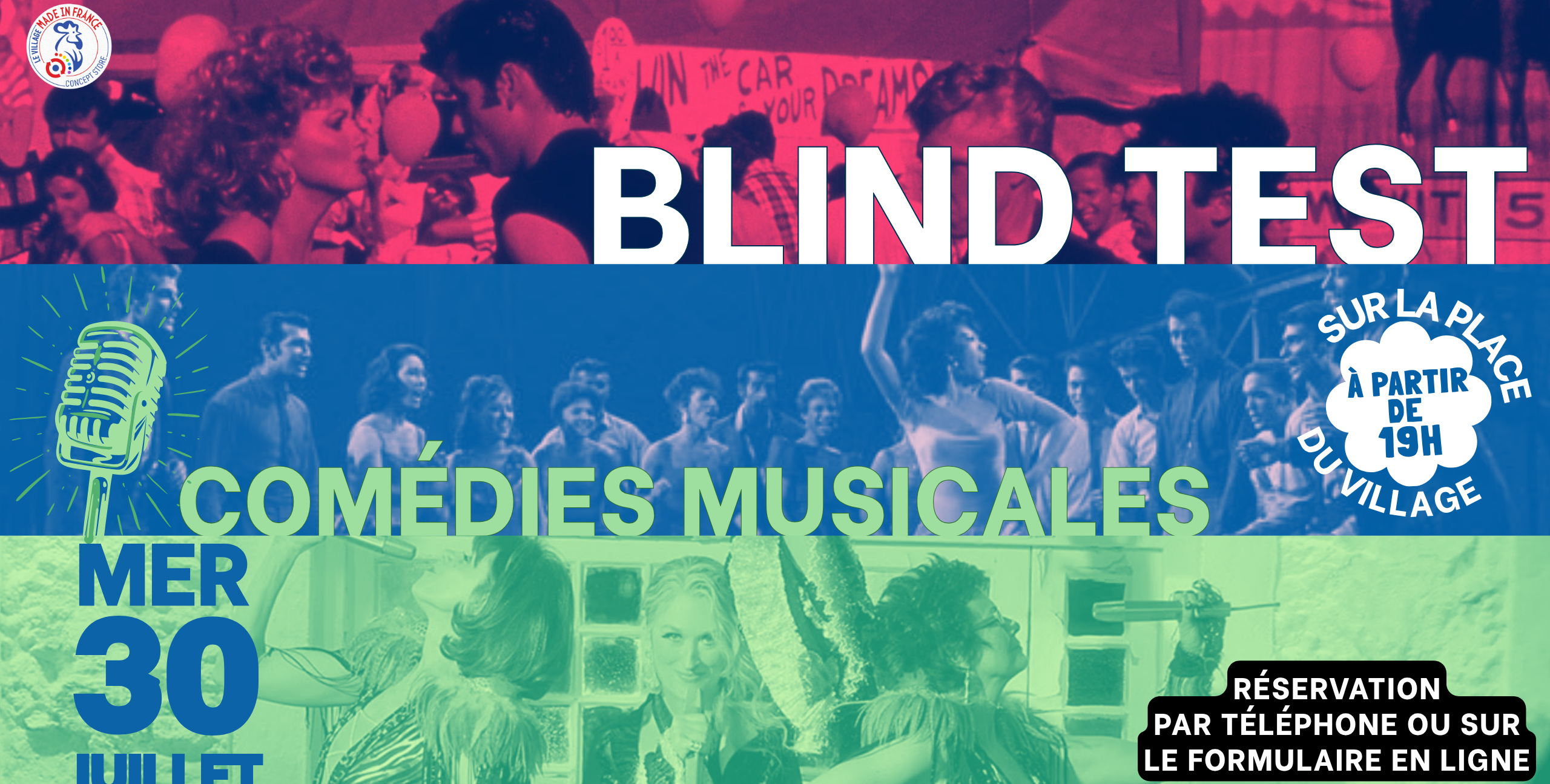 blind test en famille puget sur argens BLINDTEST "Comédie Musicale" au Village Made in France