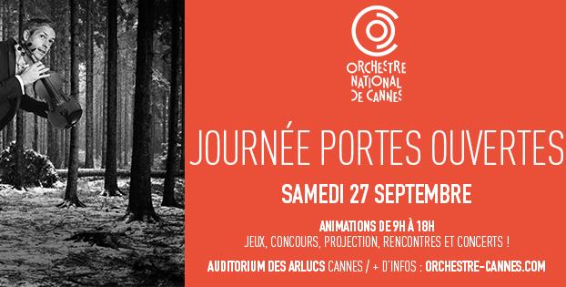 journée portes ouvertes orchestre de Cannes Portes Ouvertes de l’Orchestre National de Cannes