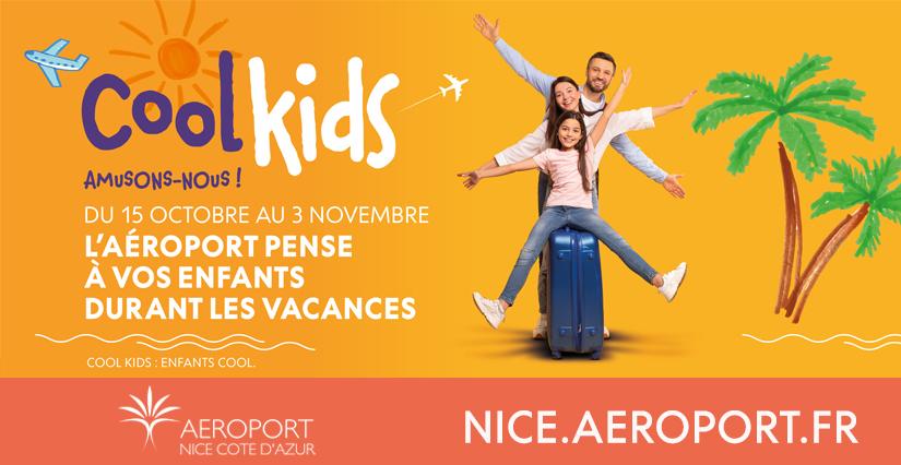 Animations famille à l’Aéroport Nice Côte d’Azur pendant les vacances