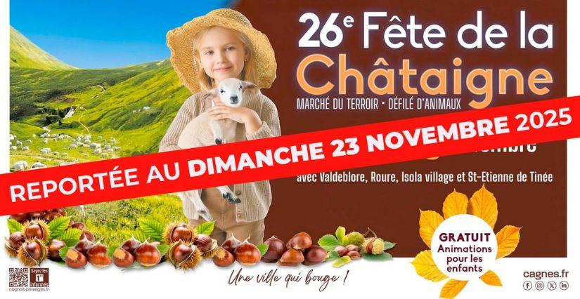 Fête de la châtaigne à Cagnes-sur-Mer
