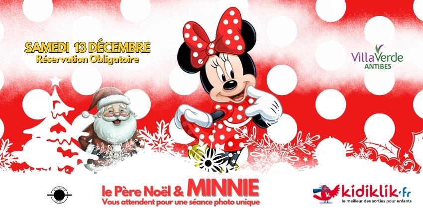 Séance photo avec le Père NOël en famille