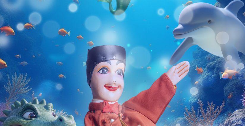 Guignol, au secours de Pinpin le dauphin au Théâtre l'Alphabet à Nice
